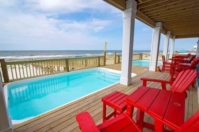 Beachfront 18bed Pool Easybreezy Holiday home Gulf Shores